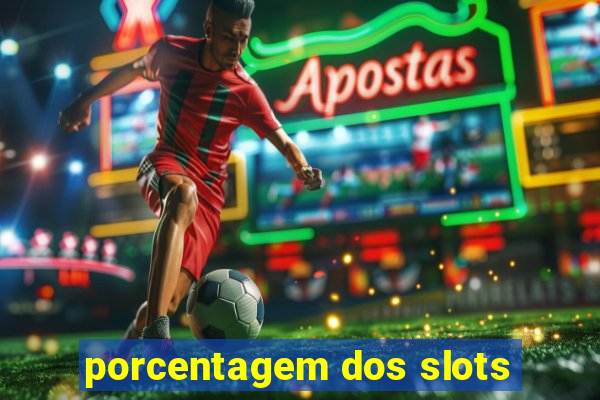 porcentagem dos slots